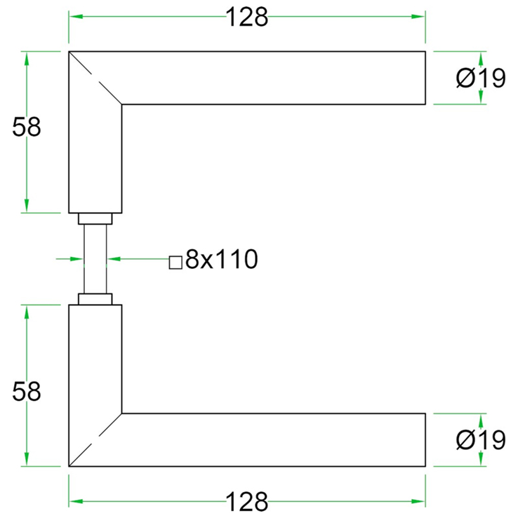 deurkruk rvs a2 oxloc deurkruk rvs a2 oxloc