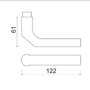 deurkruk gatdeel aluminium f1 oxloc-5 deurkruk gatdeel aluminium f1 oxloc-5