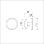 voordeurknop aluminium mat zwart oxloc-5 voordeurknop aluminium mat zwart oxloc-5