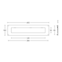 briefplaat rvs-3 briefplaat rvs-3