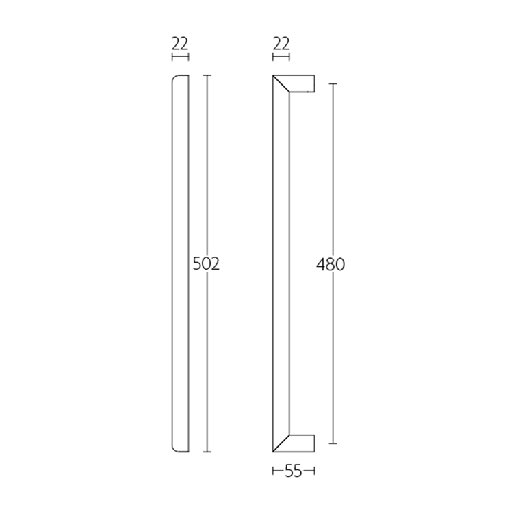 deurgreep rvs deurgreep rvs