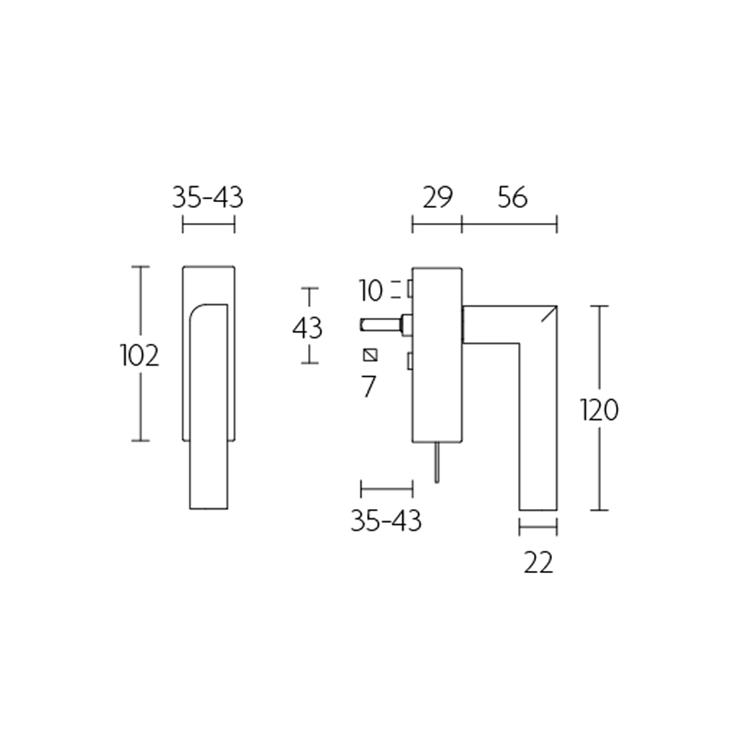 draaikiepkruk rvs draaikiepkruk rvs