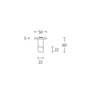 deurkruk rvs-3 deurkruk rvs-3