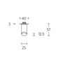 deurkruk rvs-3 deurkruk rvs-3