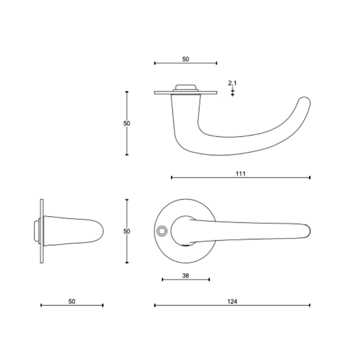 deurkruk rvs deurkruk rvs
