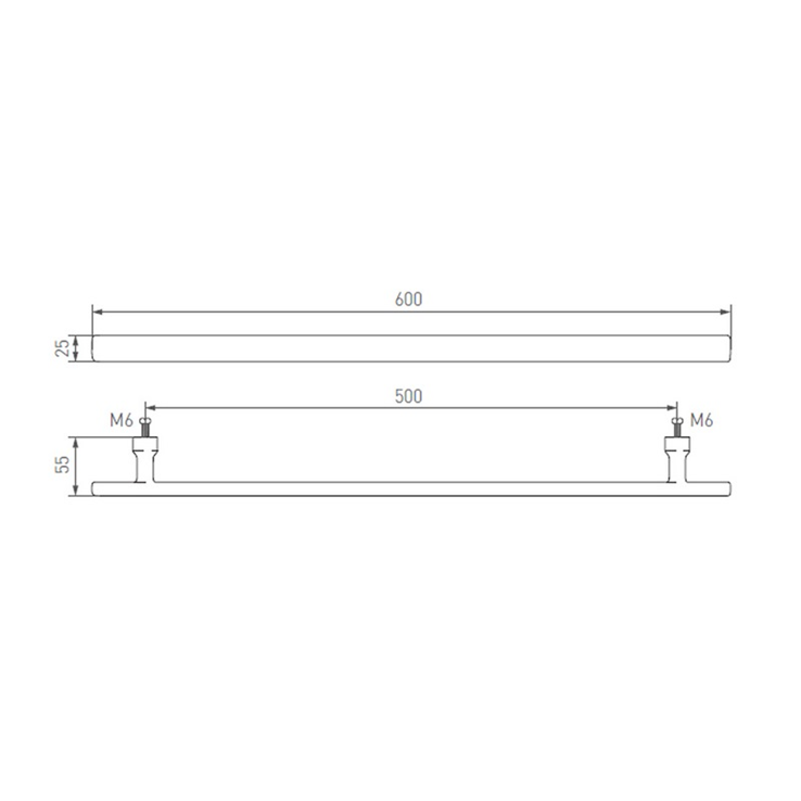 deurgreep mat wit brons deurgreep mat wit brons