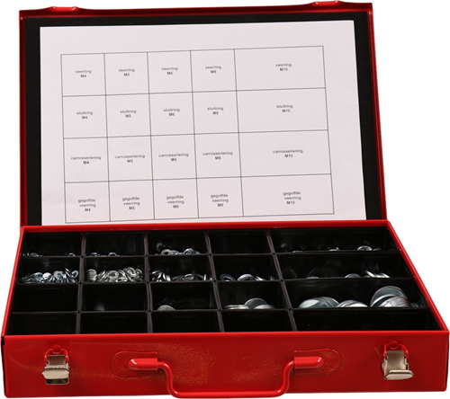 Assortimentskoffer Metaal Rood Kelfort - 330X234X47MM DIN127B/137B/125A Assortimentskoffer Metaal Rood Kelfort - 330X234X47MM DIN127B/137B/125A