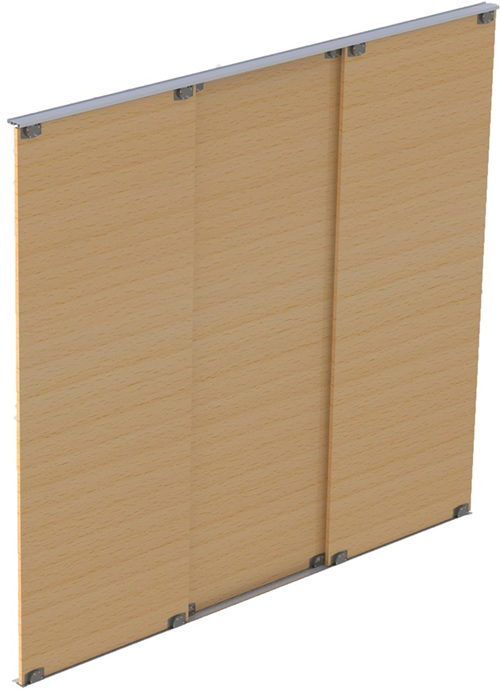 Schuifdeurbeslag Henderson - SLIDELITE 50 SL24 2400MM/3 Schuifdeurbeslag Henderson - SLIDELITE 50 SL24 2400MM/3