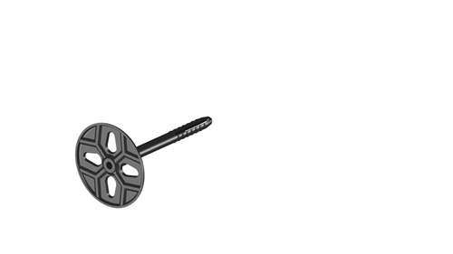 Uni-Flexplug Nylon - 100MM Ø8MM ZWART Uni-Flexplug Nylon - 100MM Ø8MM ZWART