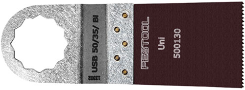 Multizaagblad Bimetaal Festool Slm - USB 50/35/BI SET à 5 STUKS Multizaagblad Bimetaal Festool Slm - USB 50/35/BI SET à 5 STUKS
