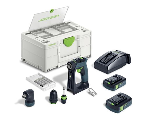 Accu Schroefboormachine Festool - CXS18 C3.0-SET 18.0V Accu Schroefboormachine Festool - CXS18 C3.0-SET 18.0V