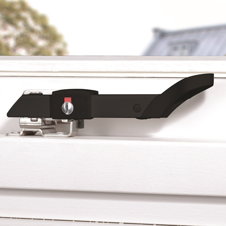 combi-raamuitzetter zwart axa combi-raamuitzetter zwart axa