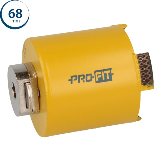 Gatzaag Concrete Light Dry Profit - Ø 68X58MM CLICK&DRILL HEX 10MM Gatzaag Concrete Light Dry Profit - Ø 68X58MM CLICK&DRILL HEX 10MM