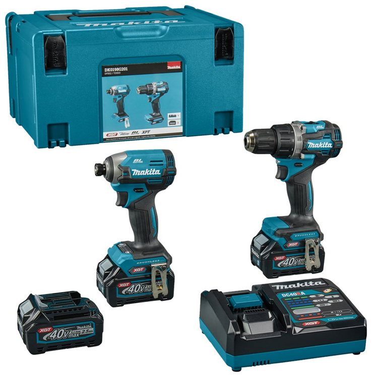 accu combiset makita 2.5Ah/40.0V accu combiset makita 2.5Ah/40.0V