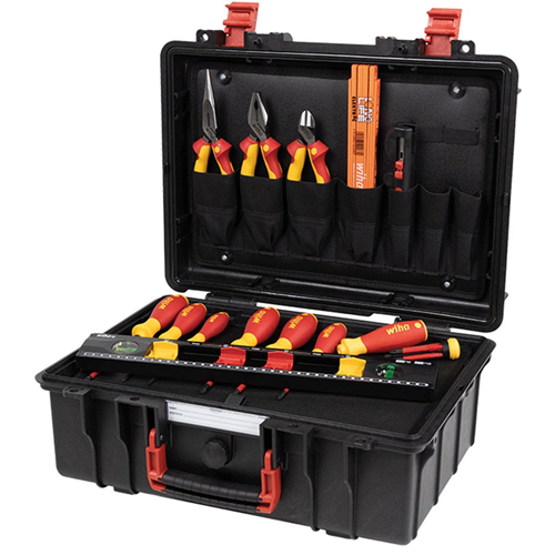 Gereedschapsset Vde Wiha - 18-DELIG SET ELECTRIC-L  / IP67 Gereedschapsset Vde Wiha - 18-DELIG SET ELECTRIC-L  / IP67