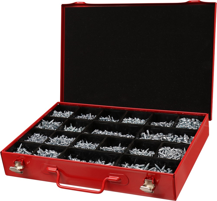 assortimentskoffer metaal rood kelfort assortimentskoffer metaal rood kelfort