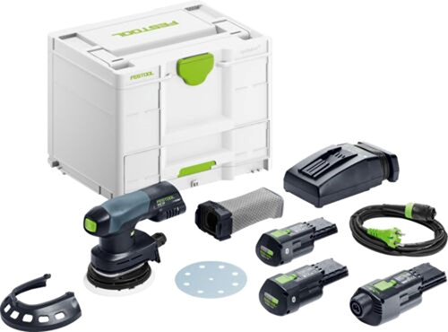 Accu Schuurmachine Excenter Festool - ETSC125 3.0 I-SET Accu Schuurmachine Excenter Festool - ETSC125 3.0 I-SET