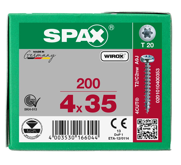 spaanplaatschroef wirox spax spaanplaatschroef wirox spax