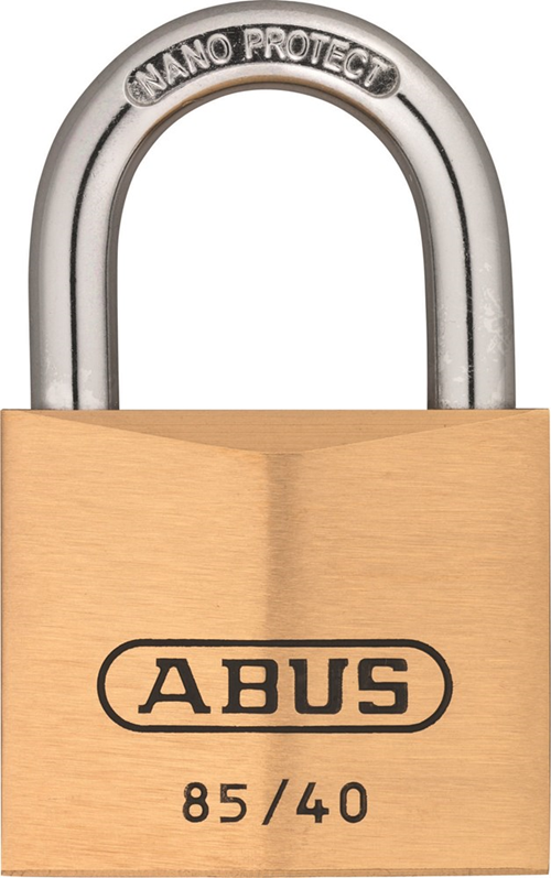 Hangslot Messing Abus - 85/40 Hangslot Messing Abus - 85/40