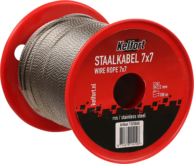 staalkabel rvs a2 kelfort staalkabel rvs a2 kelfort