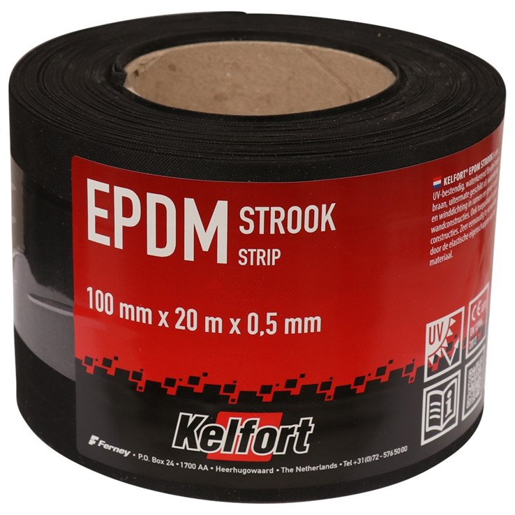 stroken epdm folie zwart kelfort stroken epdm folie zwart kelfort