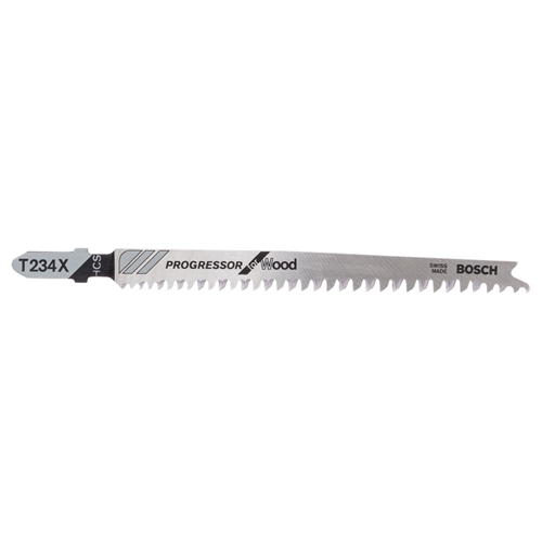 Decoupeerzaagblad Bosch Progressor Wood - T234X 117MM SET à 25 ST Decoupeerzaagblad Bosch Progressor Wood - T234X 117MM SET à 25 ST
