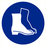 gebodssticker vinyl blauw/wit gebodssticker vinyl blauw/wit