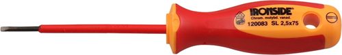 Schroevendraaier Electricien Ironside - VDE 5.5MM KLING 125MM Schroevendraaier Electricien Ironside - VDE 5.5MM KLING 125MM