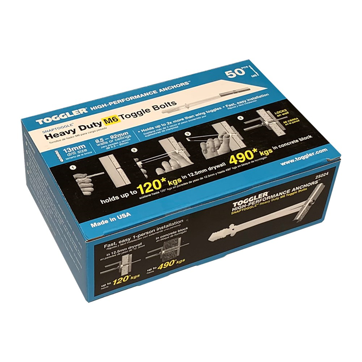 hollewandanker metaal/nylon toggler hollewandanker metaal/nylon toggler