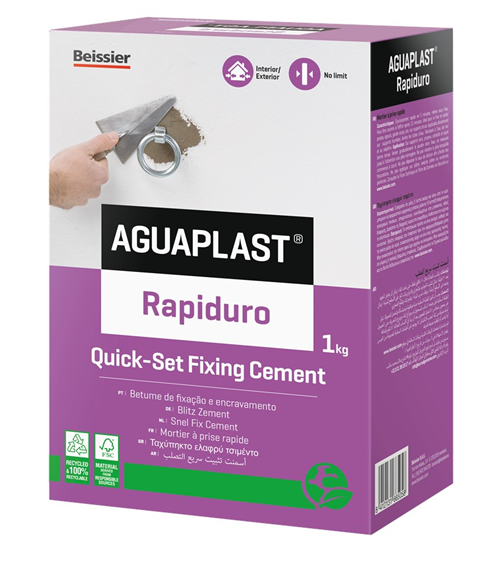 Snelcement Aguaplast - 1KG RAPIDURO Snelcement Aguaplast - 1KG RAPIDURO