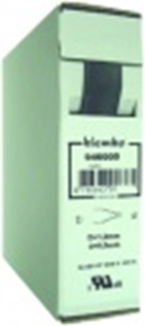 Krimpkous Zwart Klemko - FP 1 TB-ZW 1.2MM (0.6MM) Krimpkous Zwart Klemko - FP 1 TB-ZW 1.2MM (0.6MM)