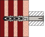 kozijnplug nylon fischer-11 kozijnplug nylon fischer-11