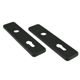 kortschild aluminium mat zwart oxloc kortschild aluminium mat zwart oxloc