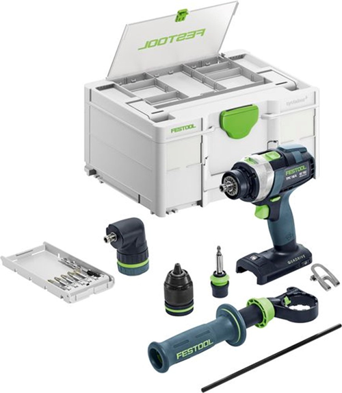 Accu Klopboor-/ Schroefmachine Festool - TPC18/4 I-BASIC-SET 18.0V Accu Klopboor-/ Schroefmachine Festool - TPC18/4 I-BASIC-SET 18.0V