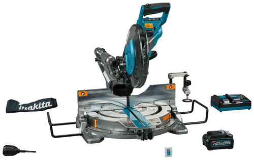 Accu Radiaal Afkortzaagmachine Makita - LS004GM102 40.0V MAX 260MM AWS Accu Radiaal Afkortzaagmachine Makita - LS004GM102 40.0V MAX 260MM AWS