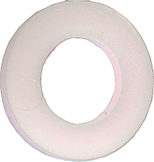 sluitring nylon wit kelfort sluitring nylon wit kelfort