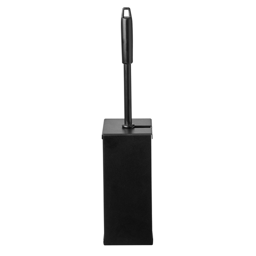 Toiletborstelhouder Rvs Quartzline - 380X80X90MM ZWART Toiletborstelhouder Rvs Quartzline - 380X80X90MM ZWART