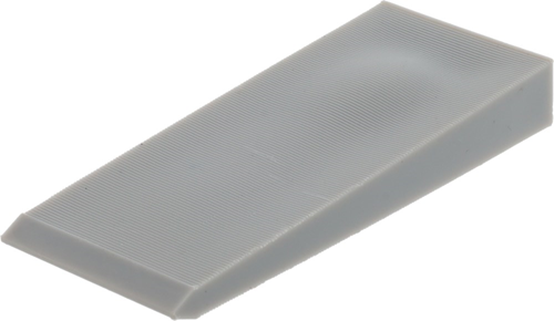 Stelwig Kunststof Kelfort -  75X30X10MM GRIJS Stelwig Kunststof Kelfort -  75X30X10MM GRIJS