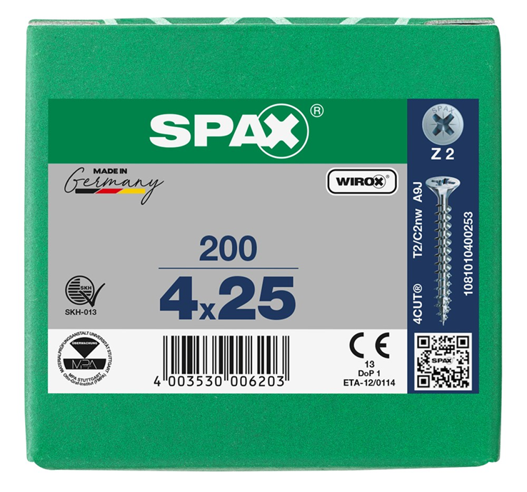 spaanplaatschroef wirox spax spaanplaatschroef wirox spax