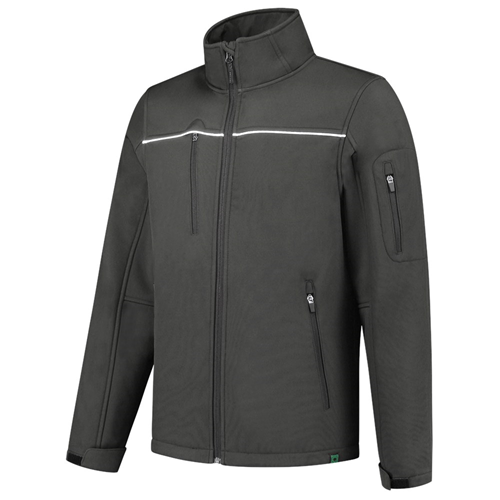 Jack Softshell Rewear Tricorp - 402701 DONKERGRIJS L Jack Softshell Rewear Tricorp - 402701 DONKERGRIJS L