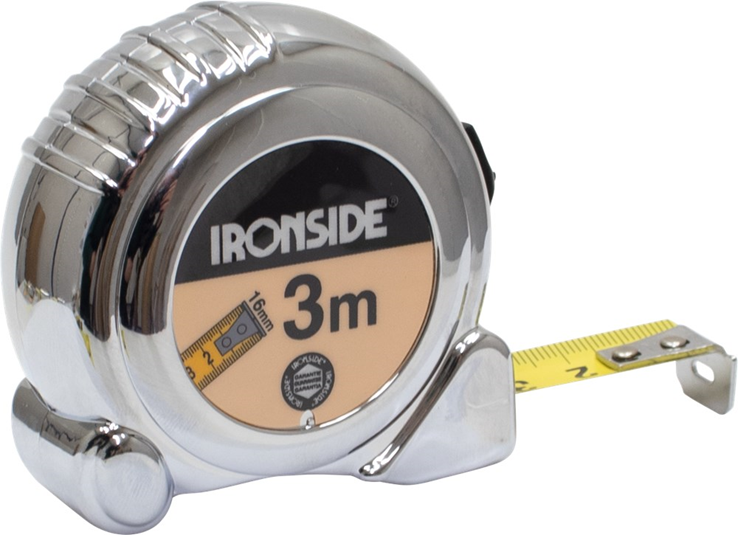 rolbandmaat verchroomd ironside rolbandmaat verchroomd ironside