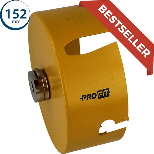 Gatzaag Multi Purpose Profit - Ø152X52MM CLICK&DRILL HEX 10MM Gatzaag Multi Purpose Profit - Ø152X52MM CLICK&DRILL HEX 10MM