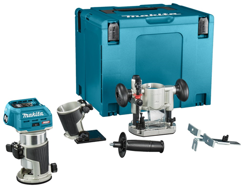 Accu Boven-/ Kantenfreesmachine Makita - RT001GZ10 40.0V MAX Accu Boven-/ Kantenfreesmachine Makita - RT001GZ10 40.0V MAX