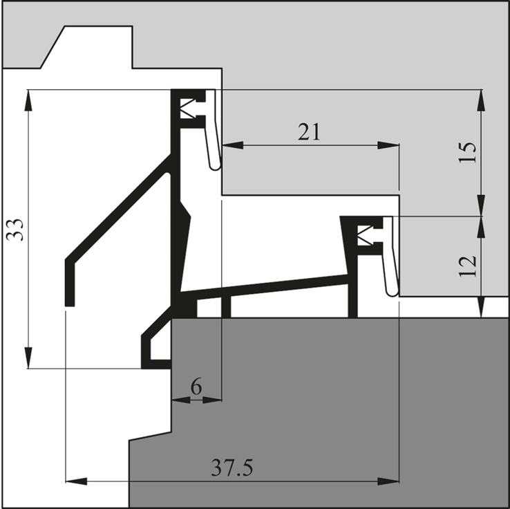 dorpelprofiel aluminium opbouw ellen dorpelprofiel aluminium opbouw ellen