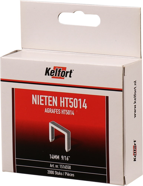 Hechtnieten Verzinkt Kelfort - HT5014 9/16'' X 14MM Hechtnieten Verzinkt Kelfort - HT5014 9/16'' X 14MM