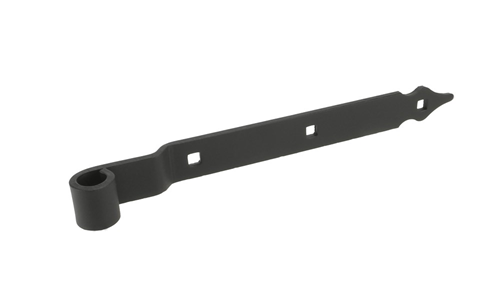 Heng Voor Vlakwerk Rustica Zwart Epz -  600X40X5.0MM VOOR PEN Ø16MM Heng Voor Vlakwerk Rustica Zwart Epz -  600X40X5.0MM VOOR PEN Ø16MM