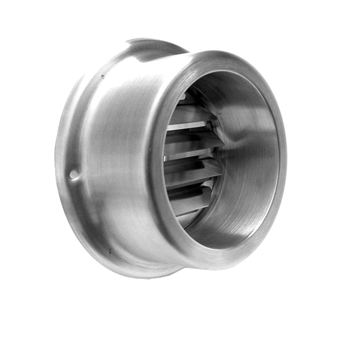 Schoepenrooster Rvs A2 Weha - KOKER Ø190MM BUIS Ø125MM Schoepenrooster Rvs A2 Weha - KOKER Ø190MM BUIS Ø125MM