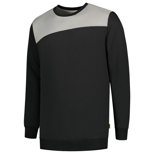 Sweater Bicolor Naden Tricorp - 302013 ZWART/GRIJS XL Sweater Bicolor Naden Tricorp - 302013 ZWART/GRIJS XL