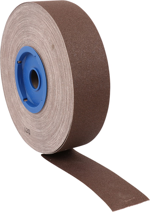 Schuurrol Linnen Droog Bruin Kelfort -  50MM 50M K120 Schuurrol Linnen Droog Bruin Kelfort -  50MM 50M K120