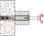 kozijnplug nylon fischer-9 kozijnplug nylon fischer-9